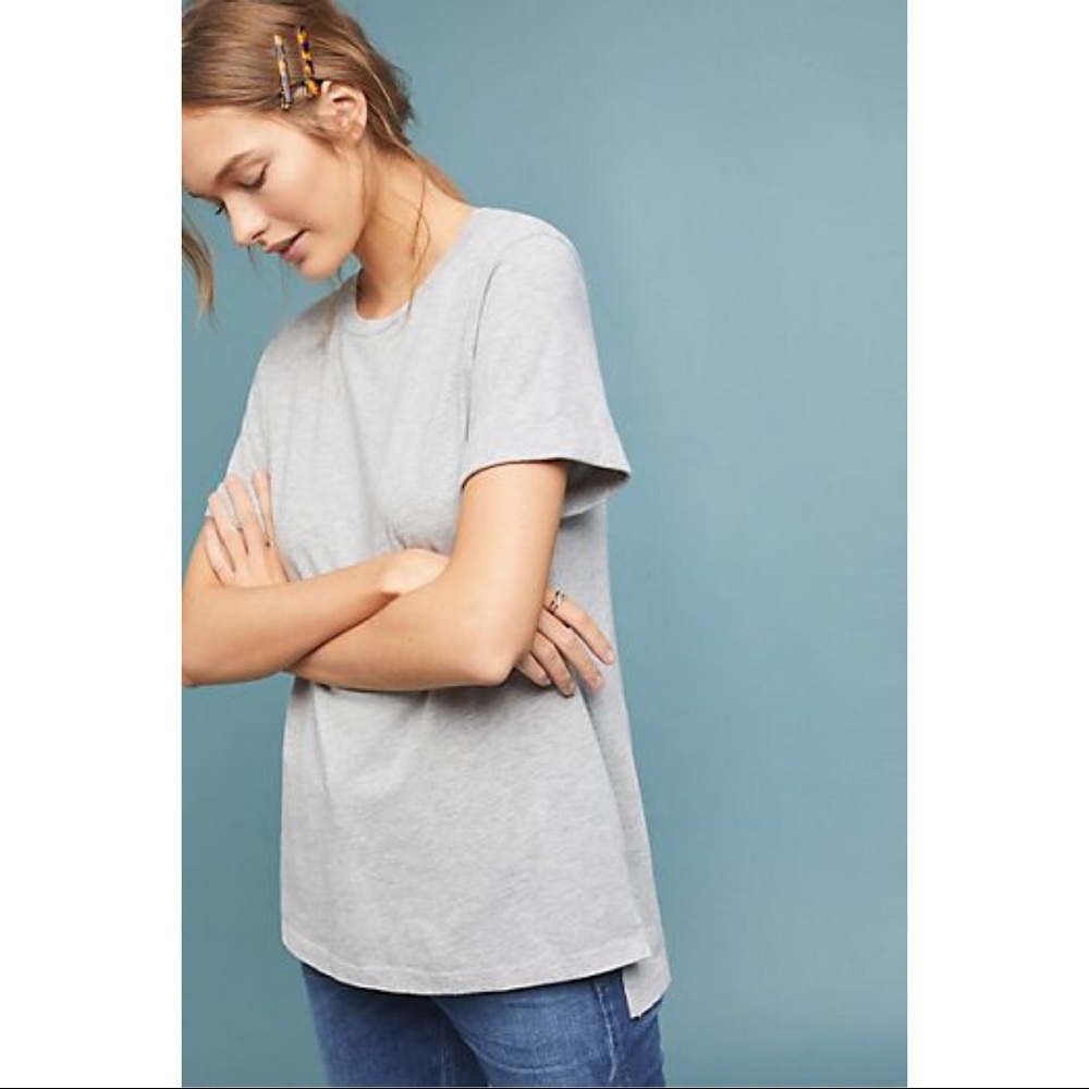 Anthropologie Jade Layering Tee